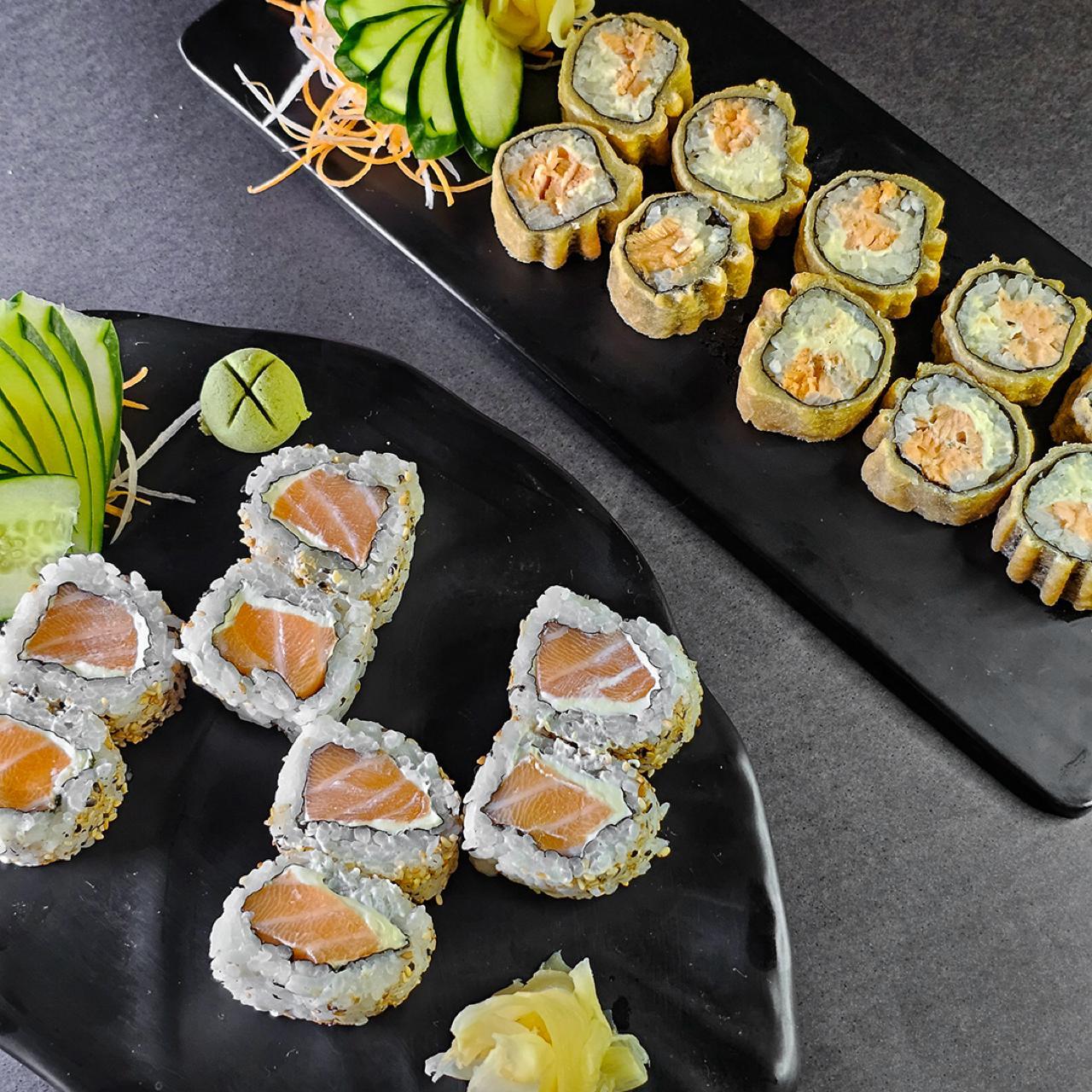 Combo Hot Filadelfia + Filadelfia Roll