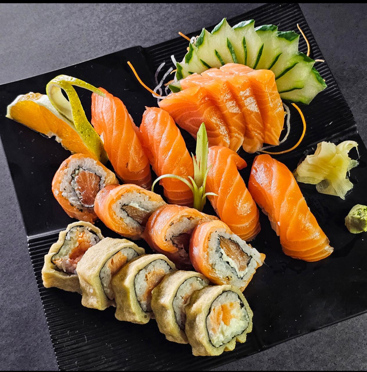 Combinado Salmão 16 Peças Executivo