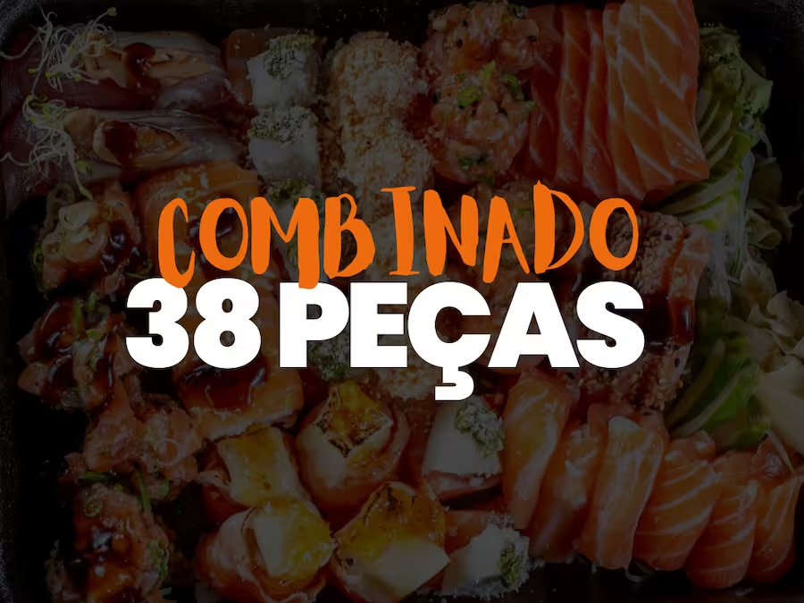 Combinado Tókio 38 Peças