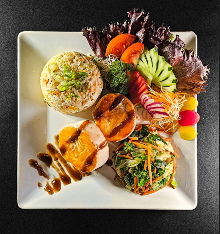 Medalhão de Salmão Ao Teriyaki